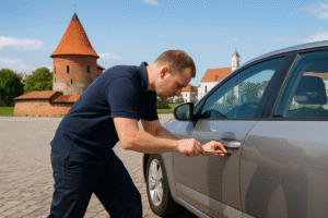Automobilio atrakinimas Kaune
