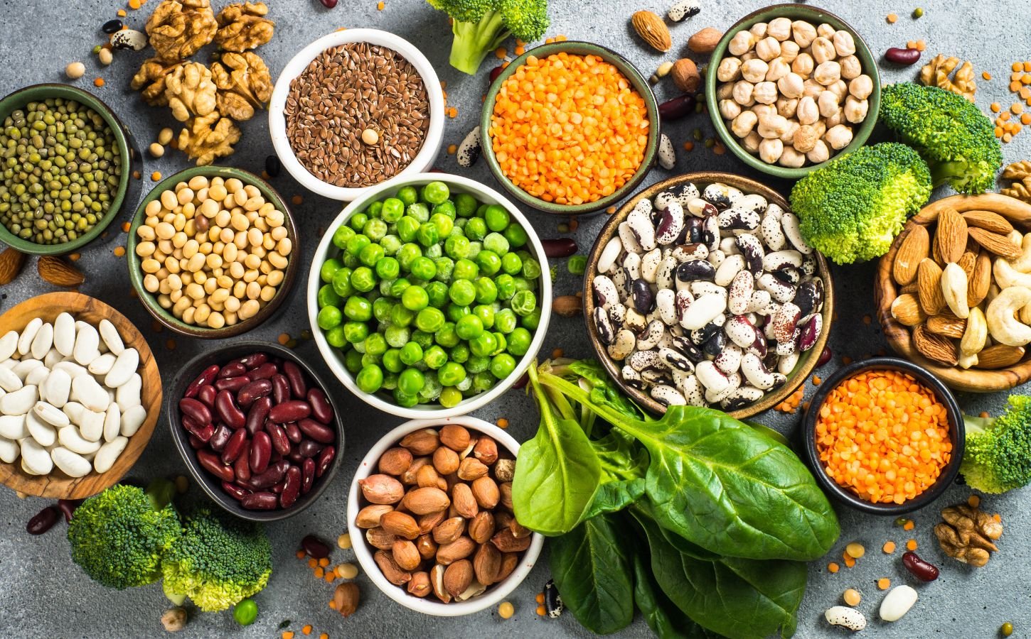 Augalinių baltymų gidas, skirtas sveikai mitybai
